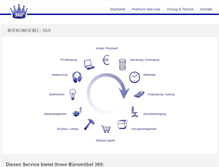 Tablet Screenshot of bueromoebel-360.de